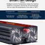 3000w Pure Sine Wave Power Inverter Voltage transformer DC12V to AC 220V Converter+2 LED Display Image 2
