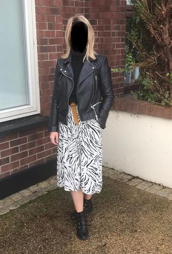 Ladies Print Midi