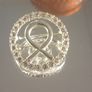 Diamante ribbon brooch, D18 post 3e Image 5
