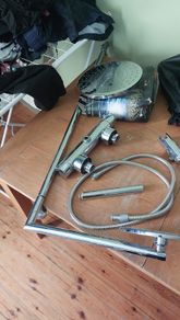 Thermostatic shower mixer