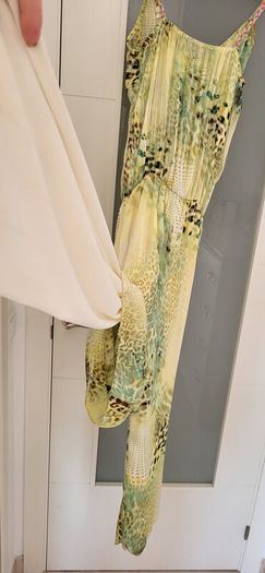 Just M Paris silk animal print jumpsuit Sz S (Fit 8-10UK)