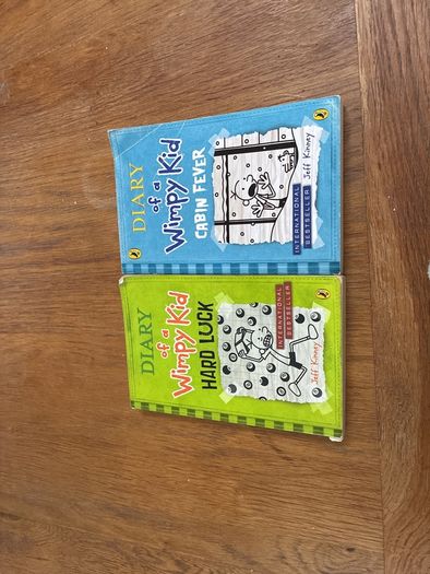 Dairy of a wimpy kid books