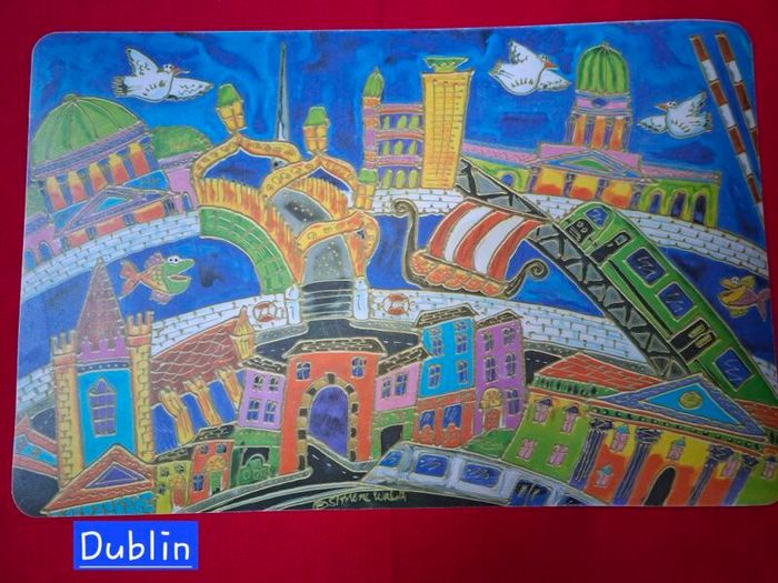 Simone Walsh 8 Place Mats (Dublin & Wild Atlantic Way)