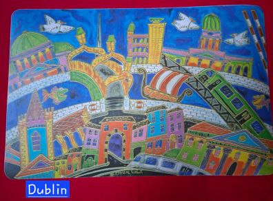 Simone Walsh 8 Place Mats (Dublin & Wild Atlantic Way)