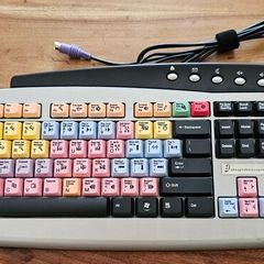 sigidesign KB-0173 PS/2 QWERTY Pro Tools