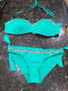bikini green beautiful on brand new