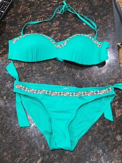bikini green beautiful on brand new