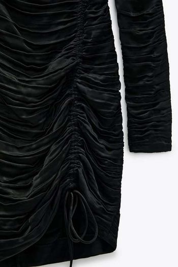 Limited Edition Satin Dress Black Dress