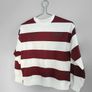 New Mango Kids Striped Sweatshirt Image 3