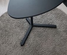 Adjustable coffee / laptop table