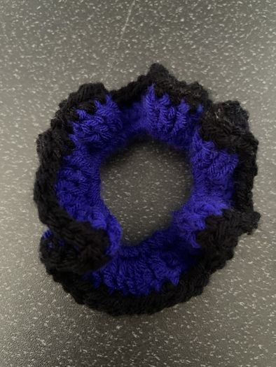 crocheted scrunchies