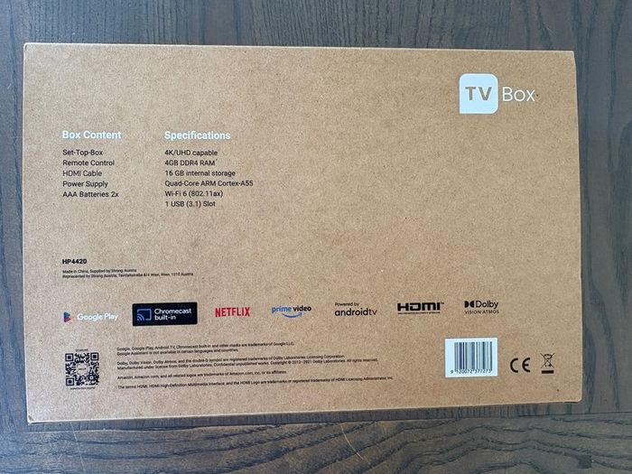 Google TV Box - Smart 4K Streaming Hub