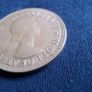 1962 Australian Silver Shilling. Image 4