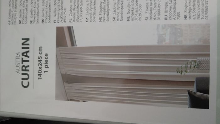 4 x Curtain Panels New