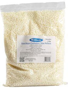 Soy Container Wax pellets 1.5 Kg, W, 1.5kG (FREE POSTAGE)