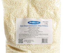 Soy Container Wax pellets 1.5 Kg, W, 1.5kG (FREE POSTAGE)