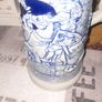 Tankard Stein Blue Cobalt Tone Salt Glaze Tavern Scene, Postage Available, Lots more Antiques and Collectables including Oil Lamps in my other ads, Image 3