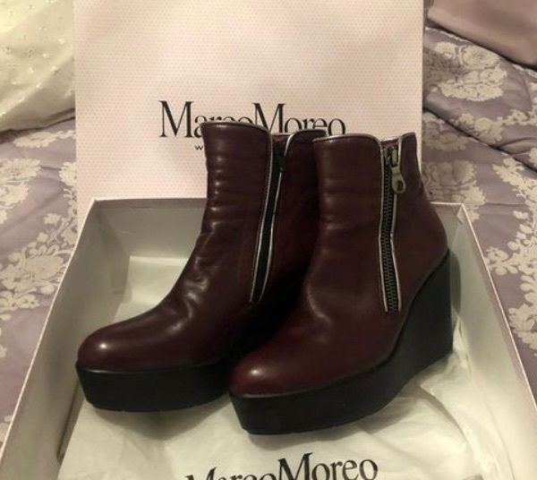 boots worn once wine .