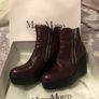 boots worn once wine . Image 2