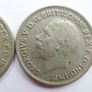 Vintage Silver Coins Six Pence 1921-1929-1930-1933 and 3 Pence 1951 12,3g Image 4