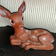 Vintage rubber Bambi numbered