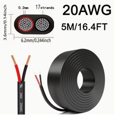 1pc 1-Type (2-Conductor) 20 AWG/0.518mm