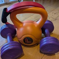 Exercise Weights - Dumbbell, Kettlebell and Pilates Ring