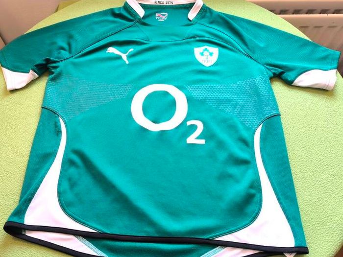 Vintage IRFU Puma Rugby Jersey Size XL Adults