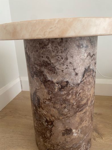 marble coffee table/side table