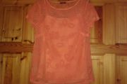 new peach/coral top