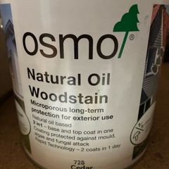 Osmo Natural Oil Woodstain colour cedar