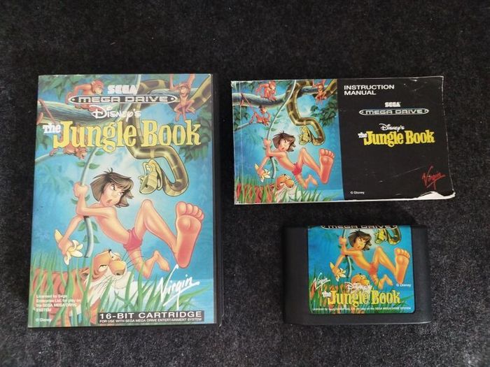 The Jungle Book. Sega Megadrive