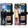 HTC ONE M8 - Personalised Leather wallet case - Front print Image 2