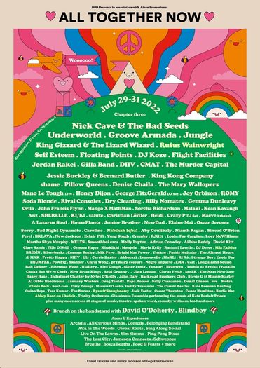 Weekend Ticket for All Together Now Face Value