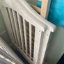 White wooden cot Image 2