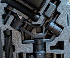 DJI Ronin-S 3-Axis Camera Gimbal with Original Case & Accessories