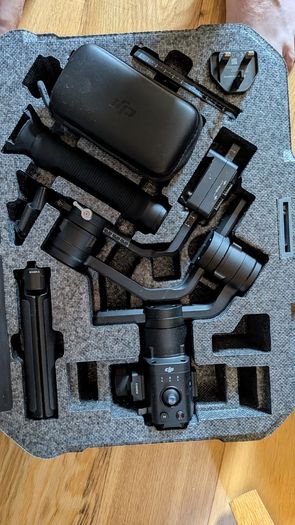 DJI Ronin-S 3-Axis Camera Gimbal with Original Case & Accessories