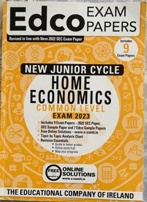 Edco Home Economics Exam Paper 2023 Junior Cycle -