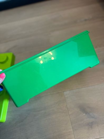 Green Lego storage box