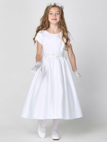 communion dress and bolero