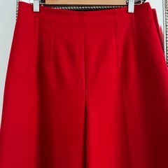 Autograph Red wide leg trousers