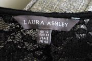 Laura Ashley black lace dress