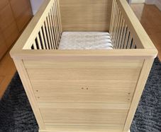 Mamas and Papas Oak Cot & Changing Table