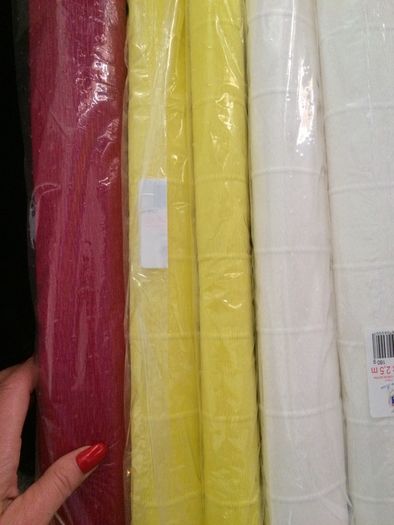 craft paper and fabric