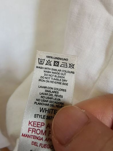 NEW - Paul Costelloe 100% linen top UK 8