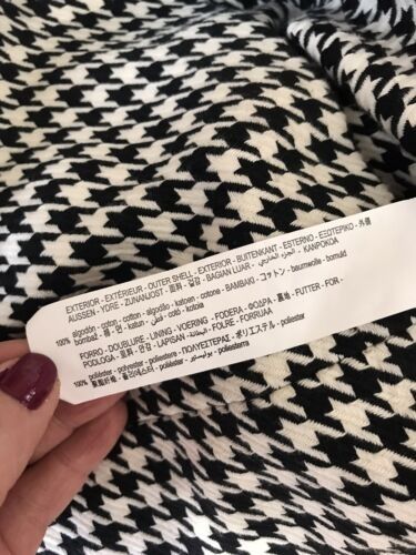 Zara houndstooth dress Bloggers favorite XS