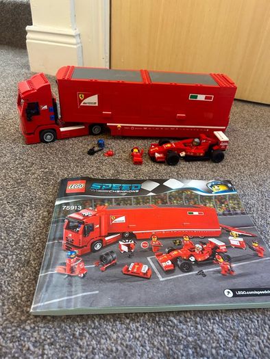 Lego Speed Champions: F14 T & Scuderia Ferrari Truck 75913