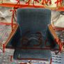 Antique swivel office desk chair Image 9