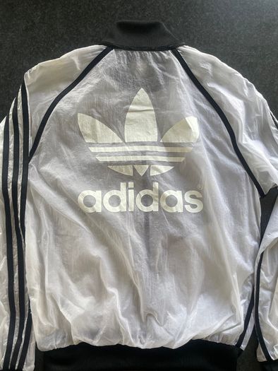 Adidas X Rita Ora Semi Transparent Zip Up USED