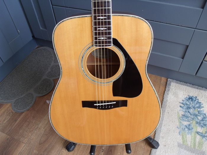 Rare vintage 1986 Yamaha FG-460S Acoustic Guitar with original case